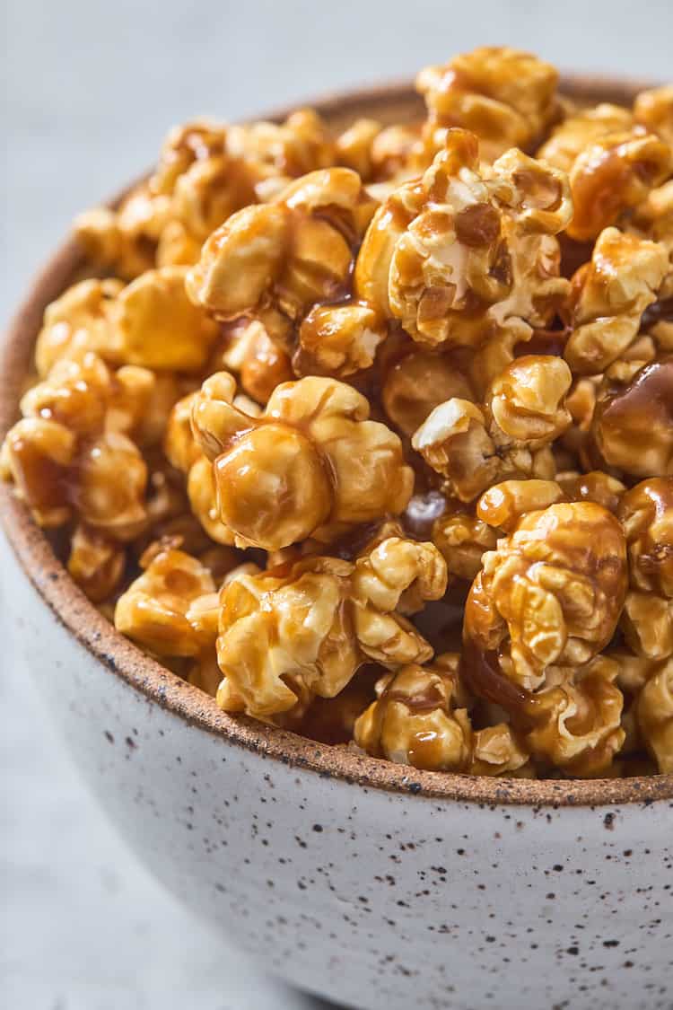 Microwave Carmel Popcorn