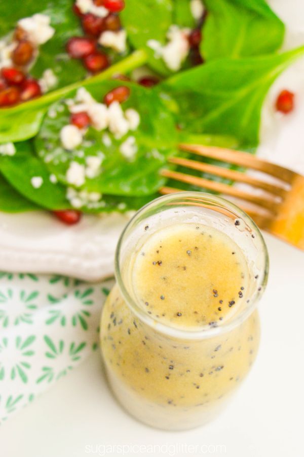 Orange Poppy Seed Salad Dressing