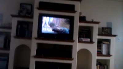 River watching the Avengers (Hulk)